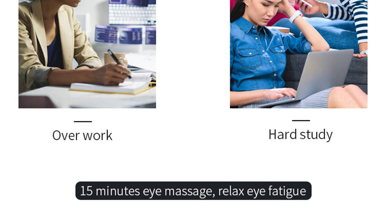 peaceful eye massager