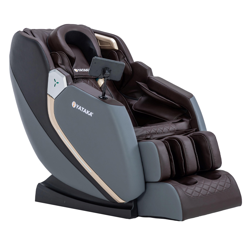 massage chair with leg extension